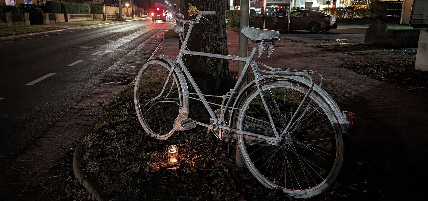 Ghostbike in Stelle